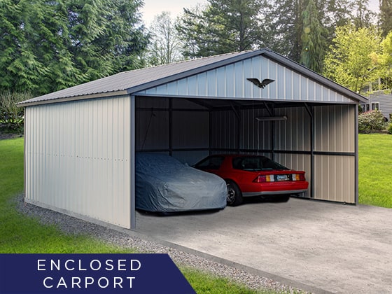 RV Carport Attached To Garage